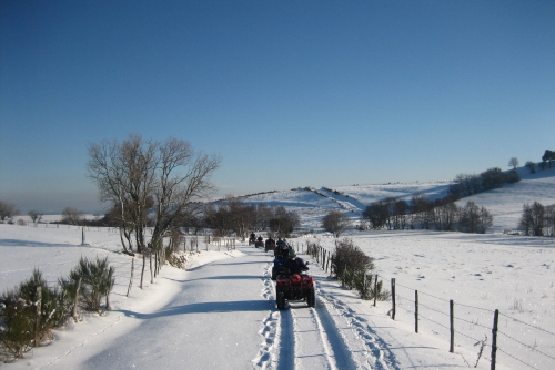 hiver auvergne quad